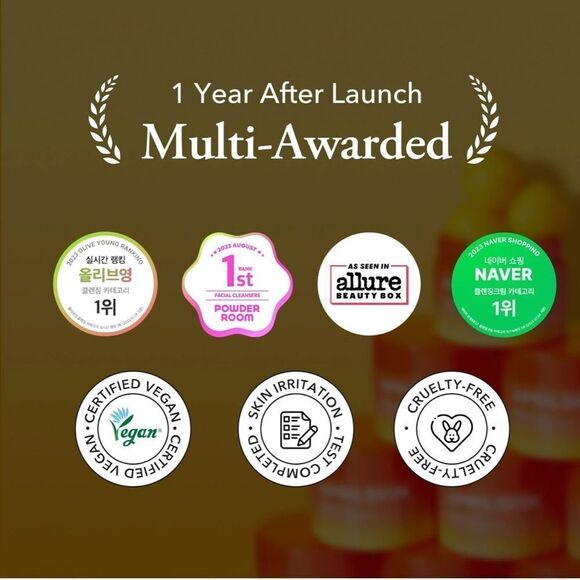 APRILSKIN Carrotene IPMP Hydromelt Cleansing Balm remove makeup helps acne prone - Picture 7 of 10